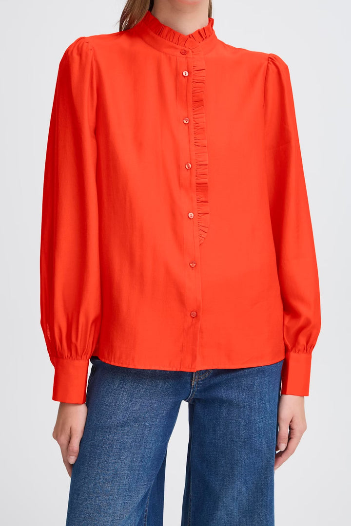 Ichi Ihkarlani Shirt, Fiery Red