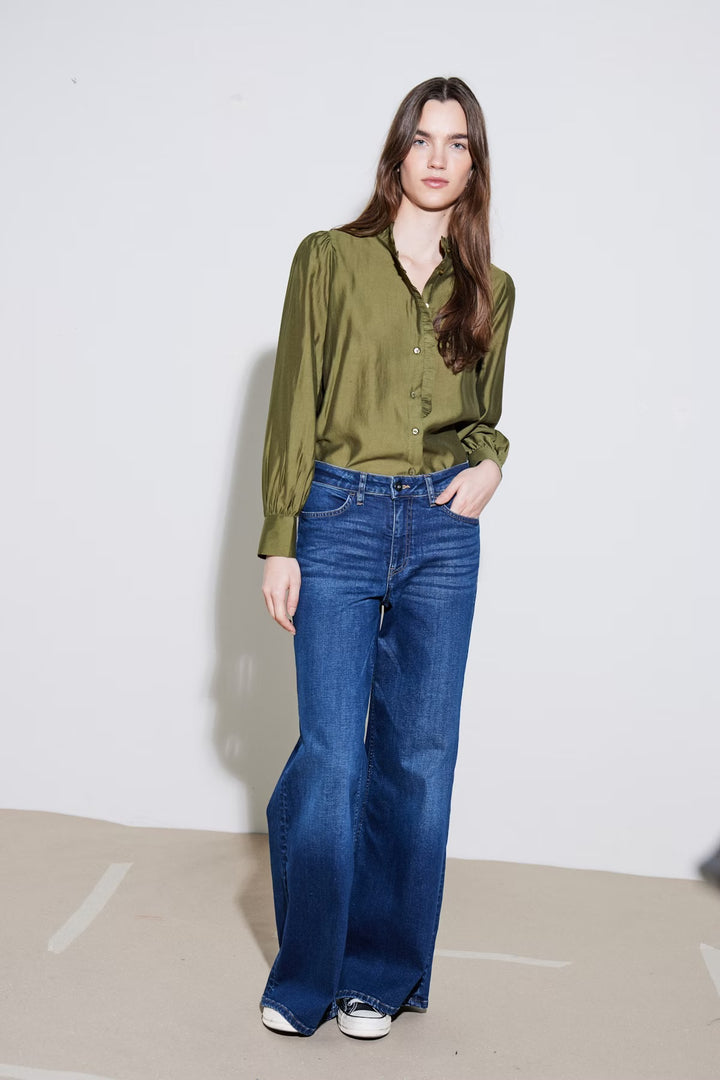 Ichi Ihkarlani Shirt, Rifle Green