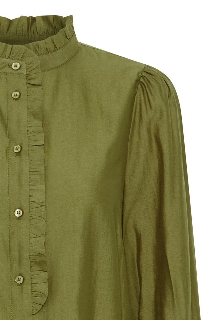 Ichi Ihkarlani Shirt, Rifle Green