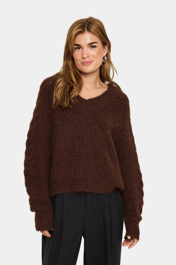 Saint Tropez Manda Jumper, Fondue Fudge