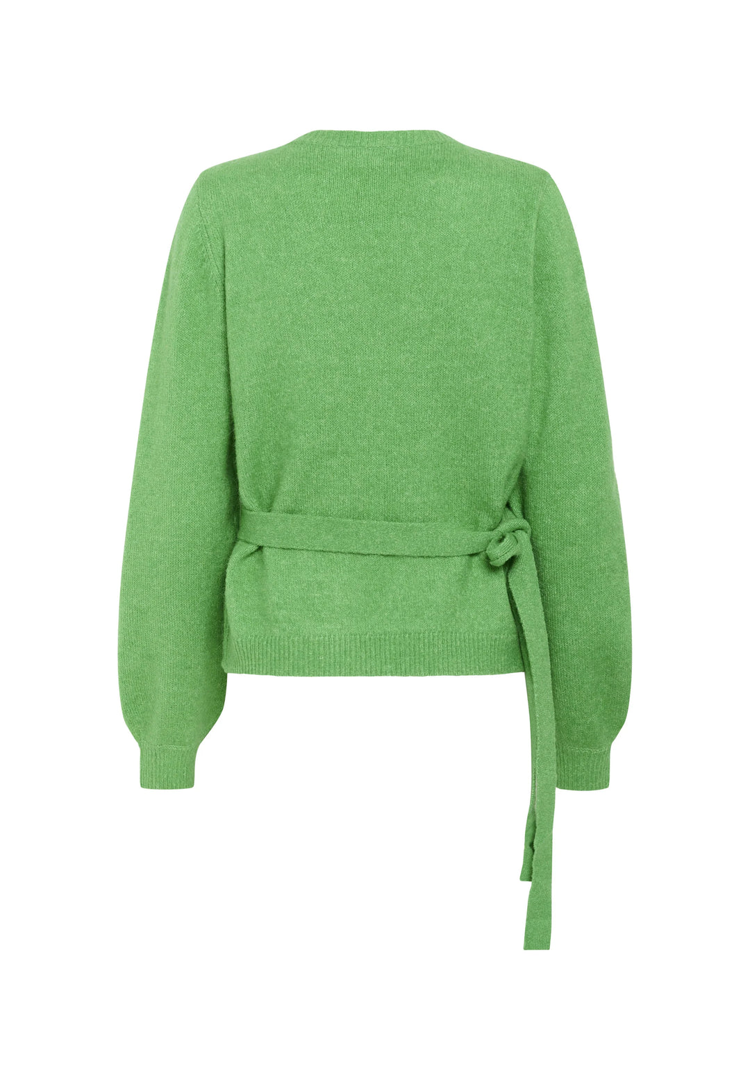 Saint Tropez Larna Wrap Cardigan, Green Briar