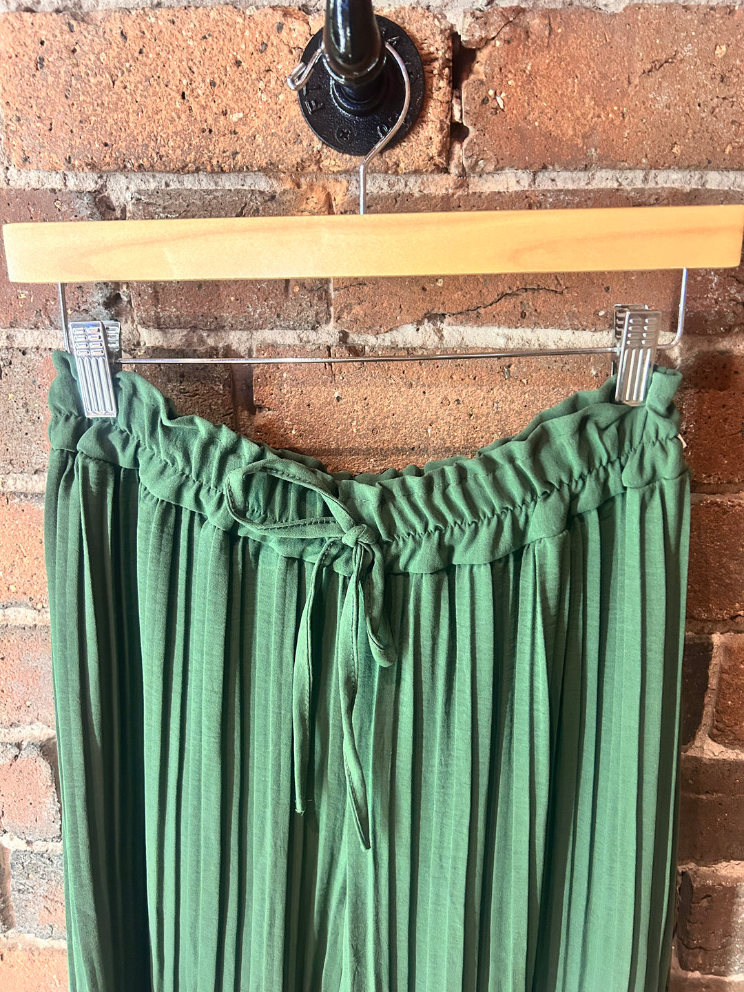 Pleated Trouser, Khaki