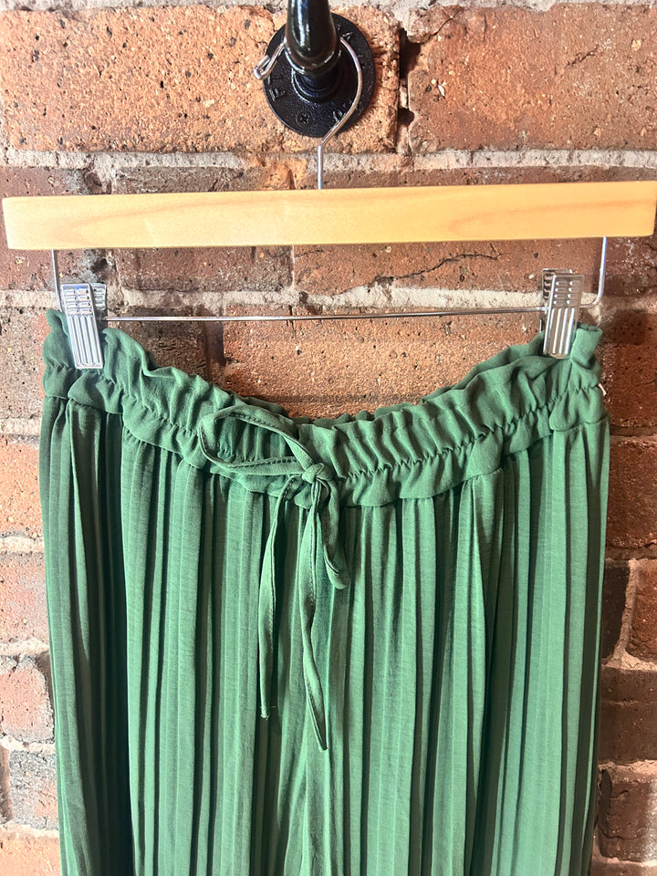 Pleated Trouser, Khaki