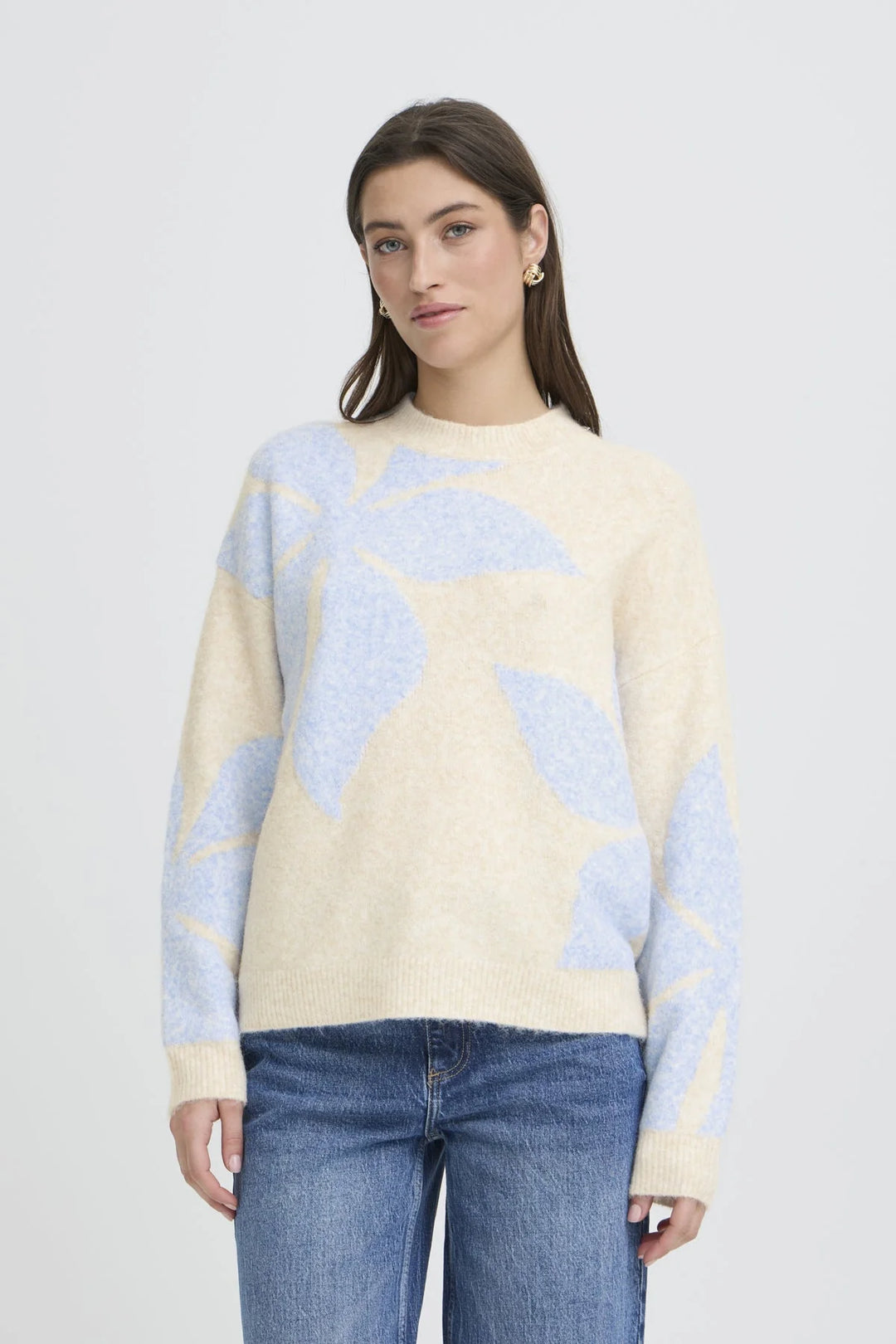 Byoung Byomea Flower Jumper, Blue