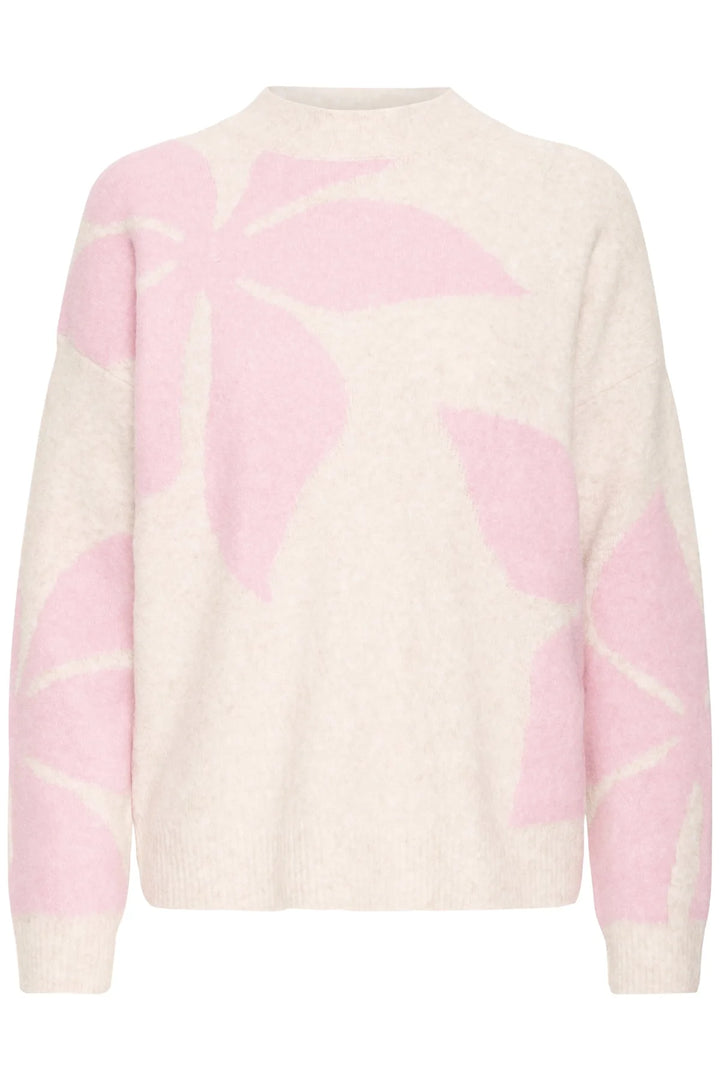 Byoung Byomea Flower Jumper, Pale Pink