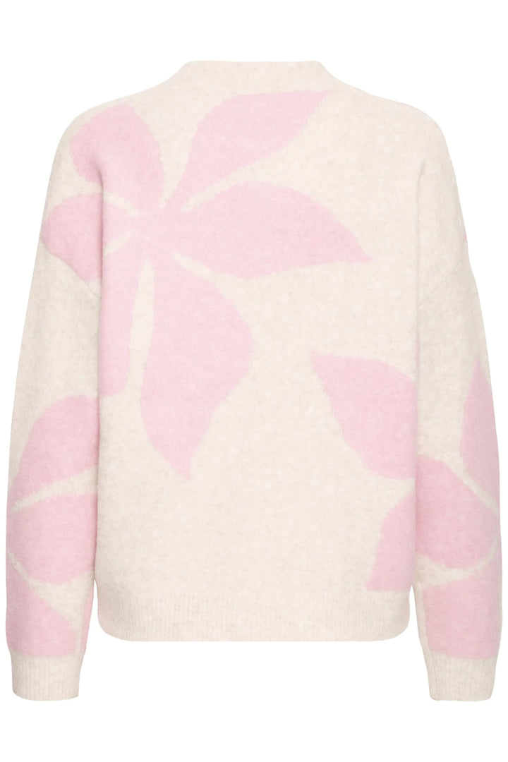 Byoung Byomea Flower Jumper, Pale Pink