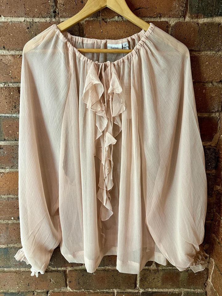 Saint Tropez Lazie Blouse, Pale Pink