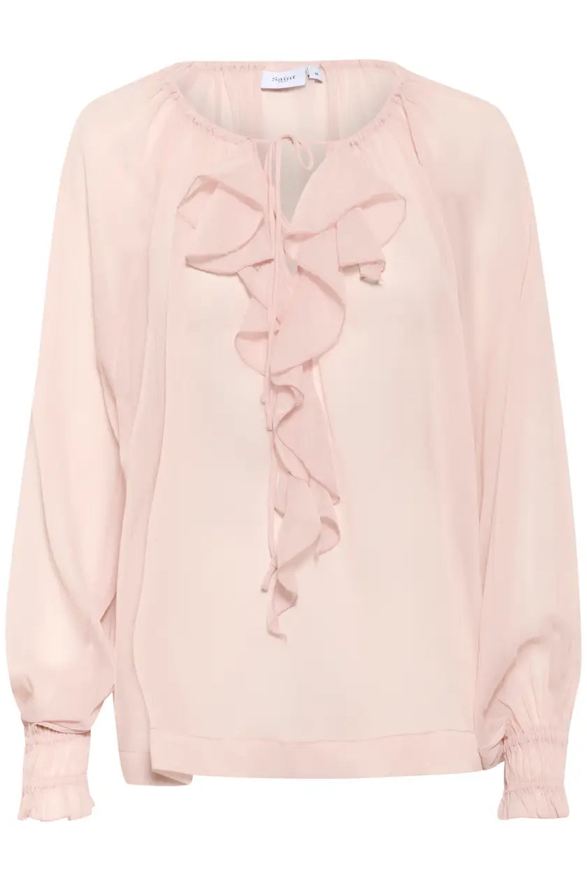 Saint Tropez Lazie Blouse, Pale Pink