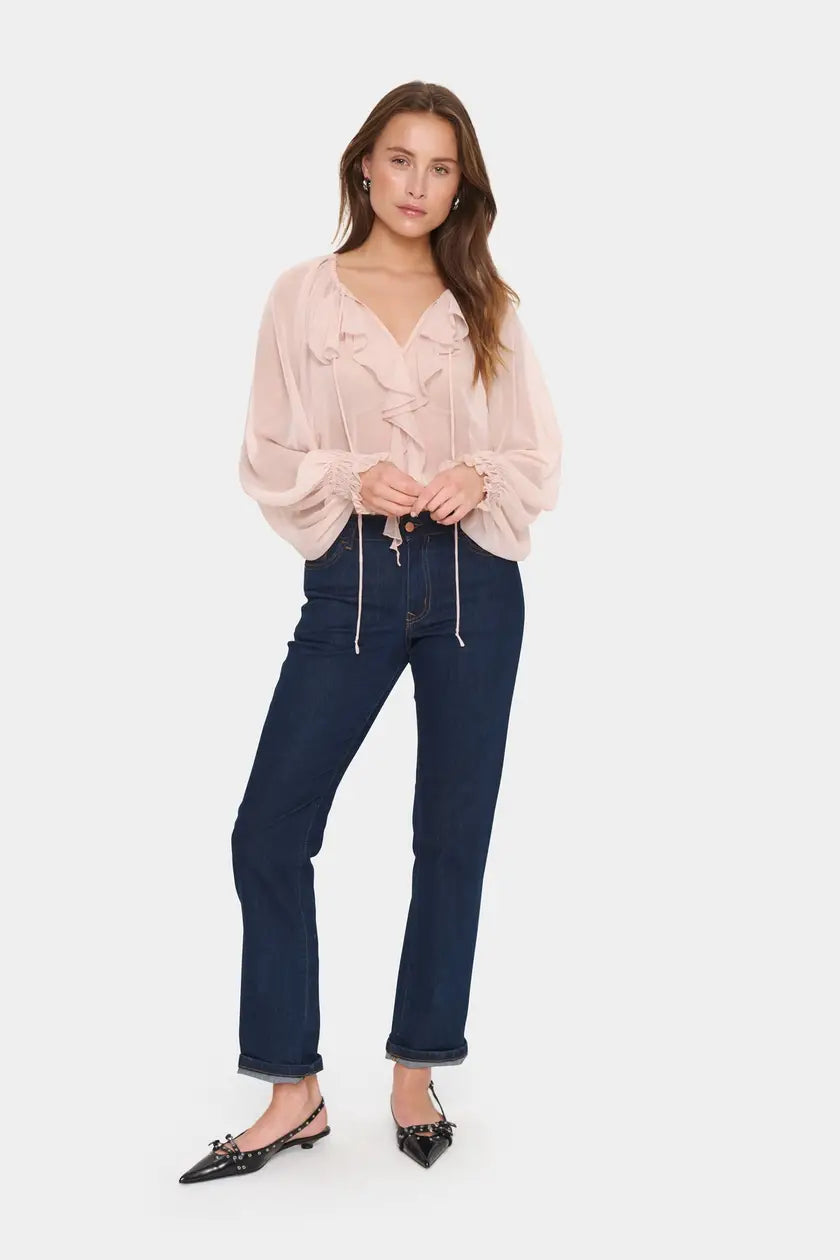 Saint Tropez Lazie Blouse, Pale Pink