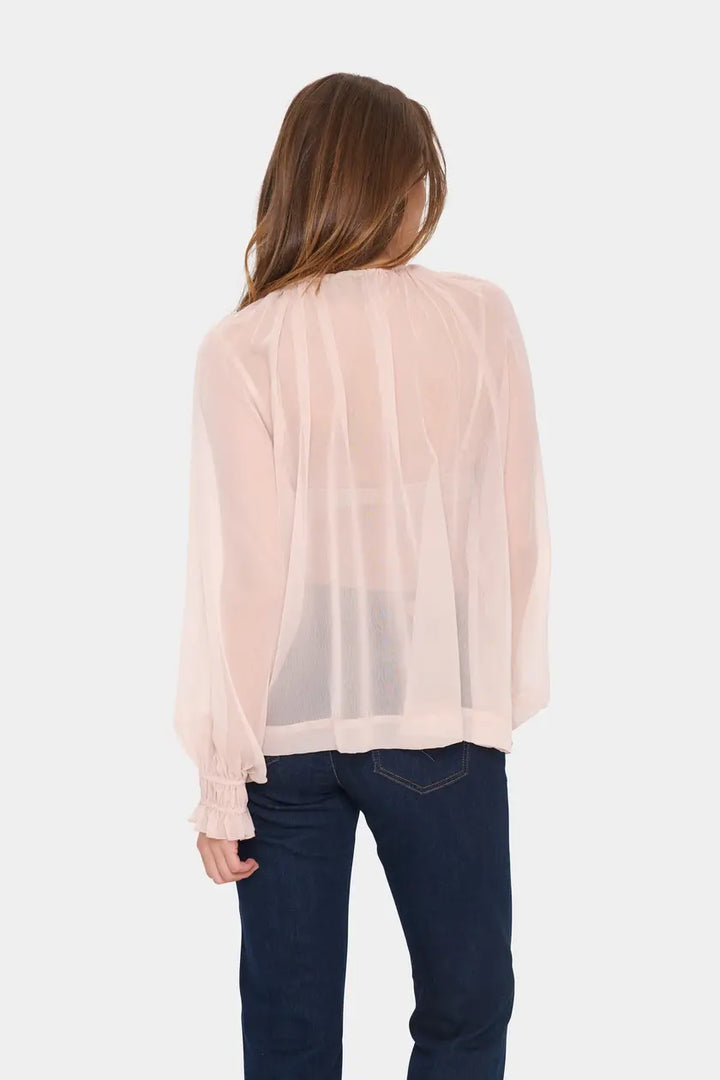 Saint Tropez Lazie Blouse, Pale Pink