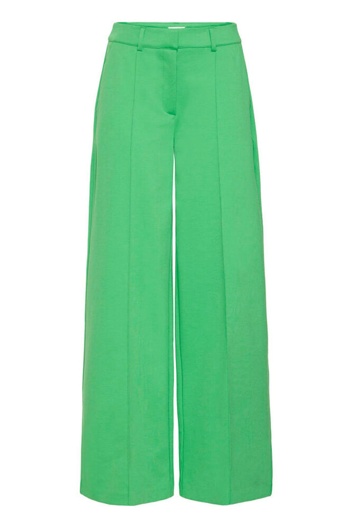Ichi Kate Wide Leg trouser, Green