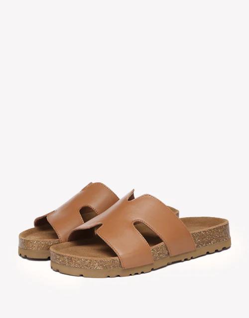 Heidy Sandal, Chestnut