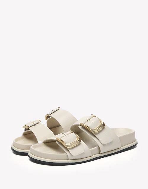 Mounish Sandal, Cream