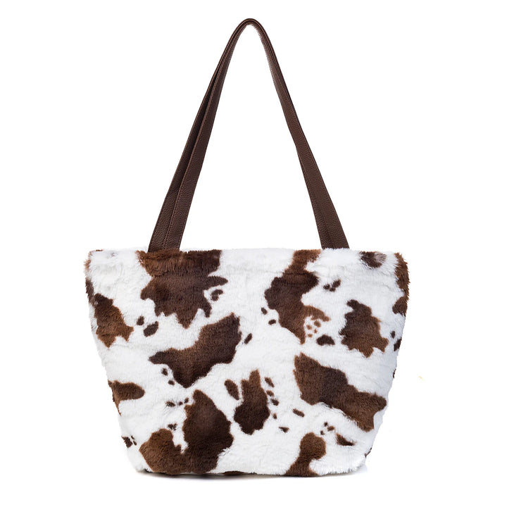 Brown Cow Print Bag
