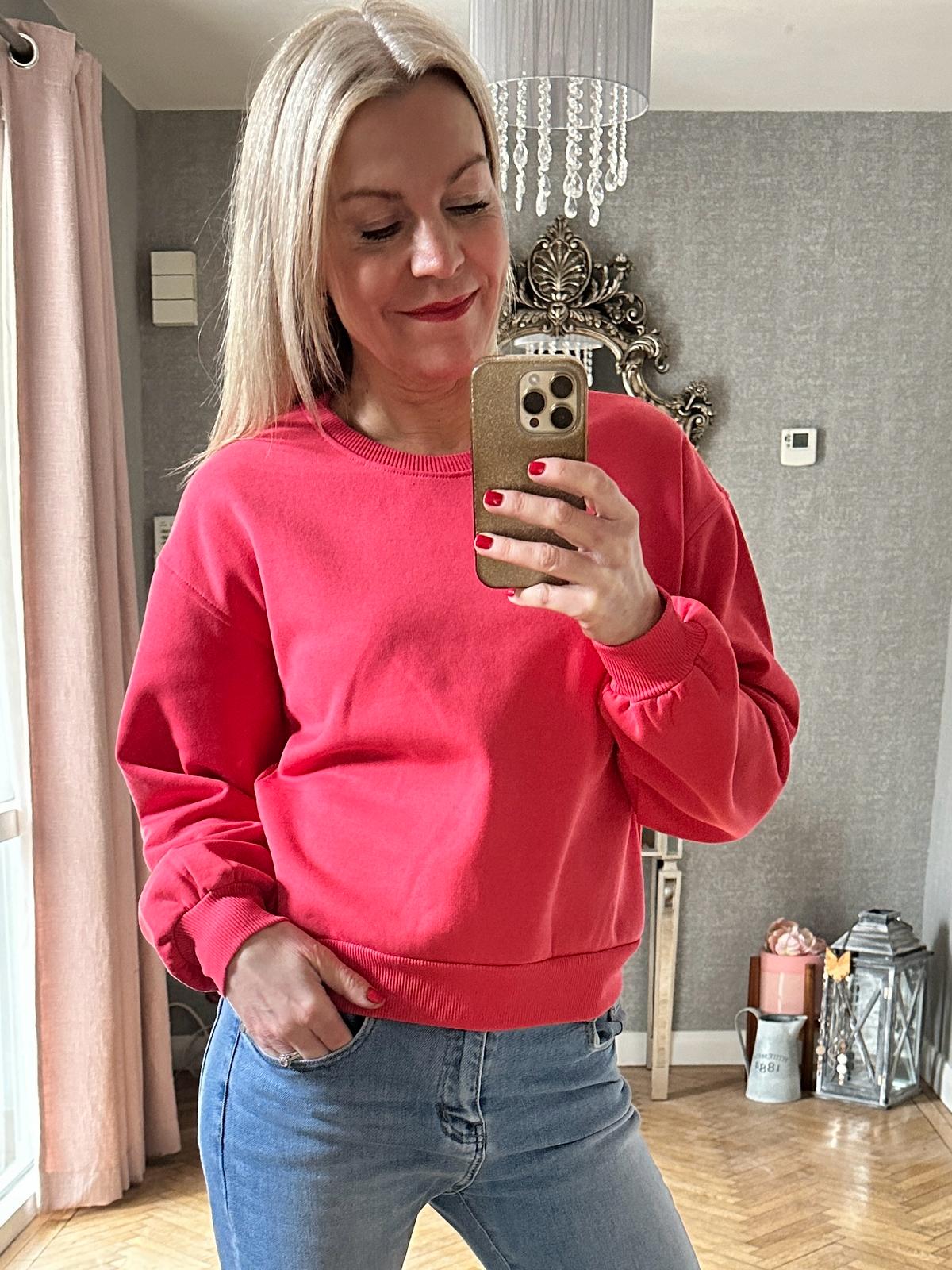 Numph Teaberry Sweatshirt