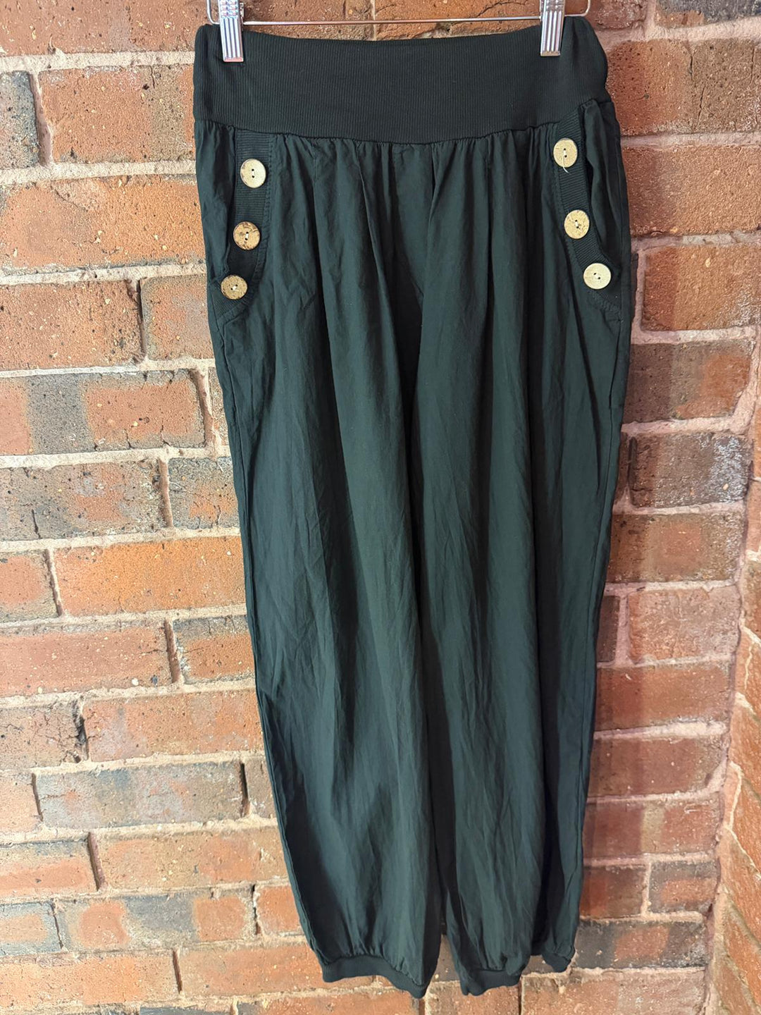 Black Hareem Pants