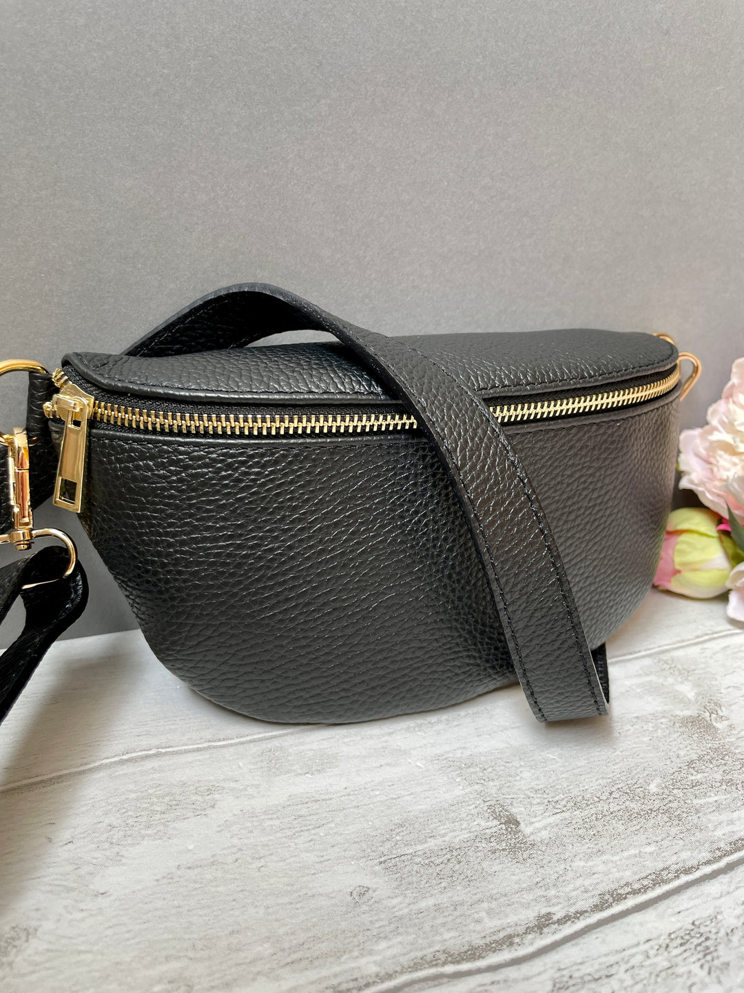 Black Luna Sling Bag