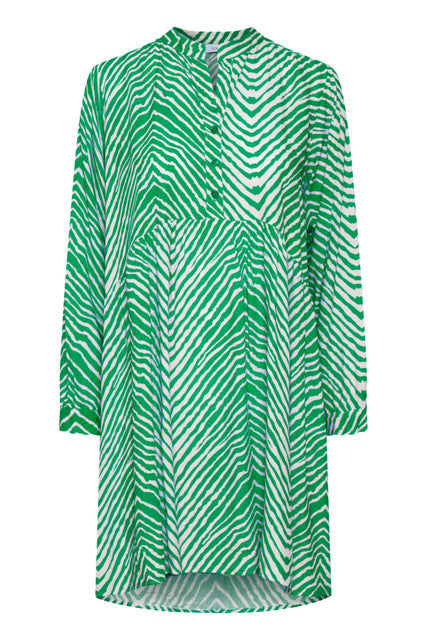 Sorbet Spring Zebra Dress, Green