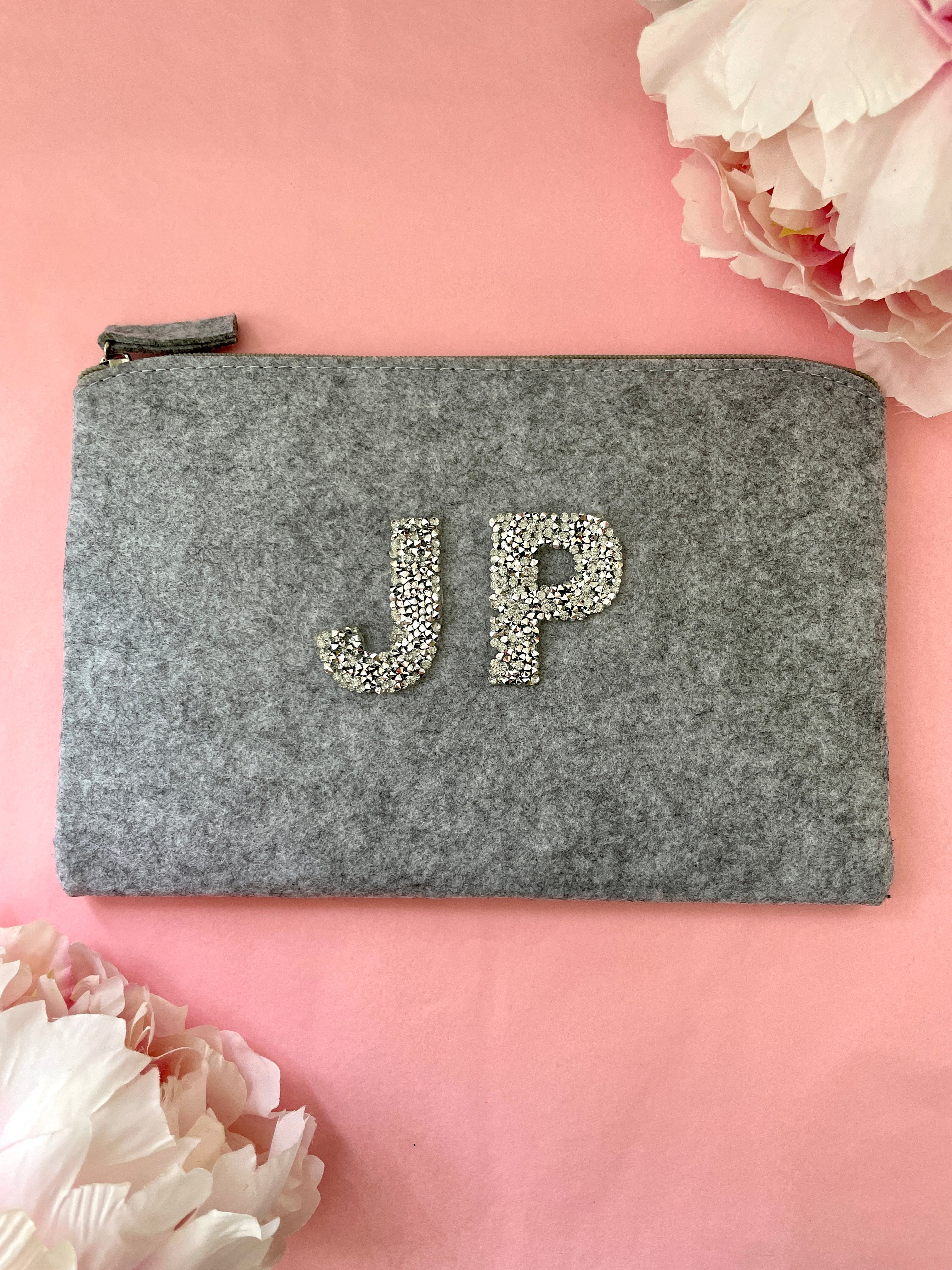 Initial pouch bag cheap
