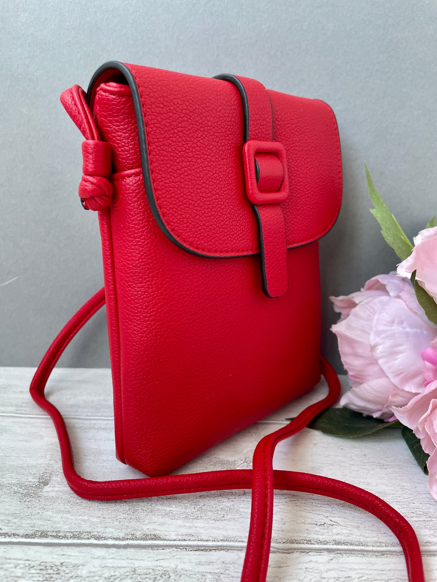 Mini Satchel Bag - Red