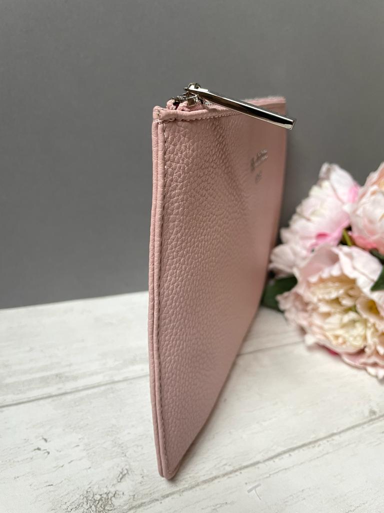 Red Cuckoo Pale Pink Pouch Bag
